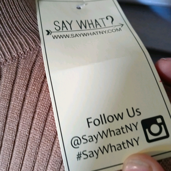 Beige Bodycon Dress - Picture 4 of 7